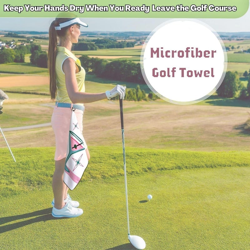 botogift Funny Golf Towel, Printed Golf Towels for Golf Bags with Clip, Golf Gift for Men Husband Boyfriend Dad, Birthday Gifts for Fan -19th Hole - Image 4